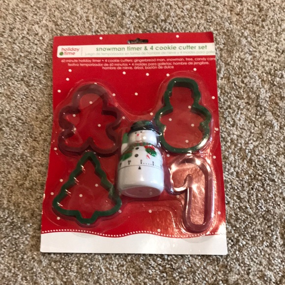 Holiday Time Other - Cookie Cutters and Timer Set